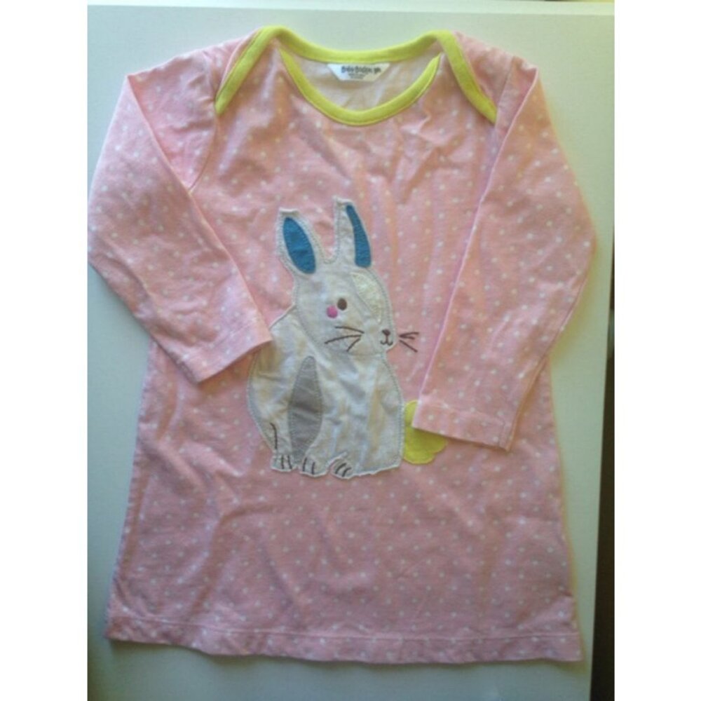 Baby Boden Appliqué Bunny Dress